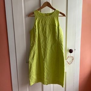 Banana Republic Milly Collection matelassé cotton dress size 12 EUC